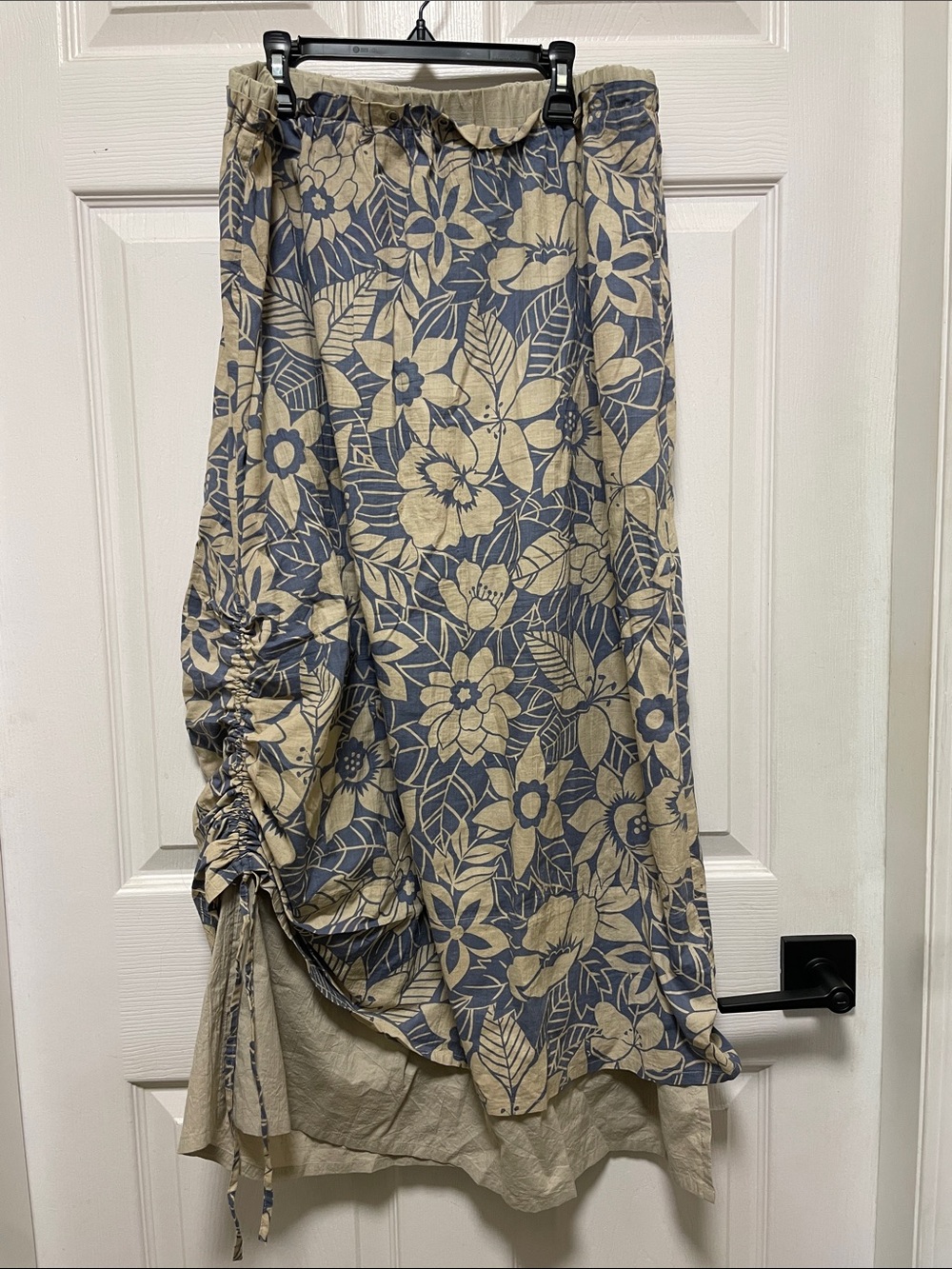 Éric Alexandre | Floral | Cargo | Maxi Skirt |Cotton | Size 42 | Lightweight